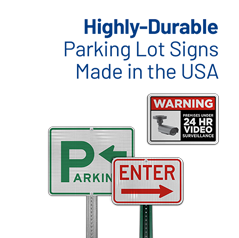 Parking Lot Signs