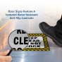 Keep Clear Do Not Block Floor Label