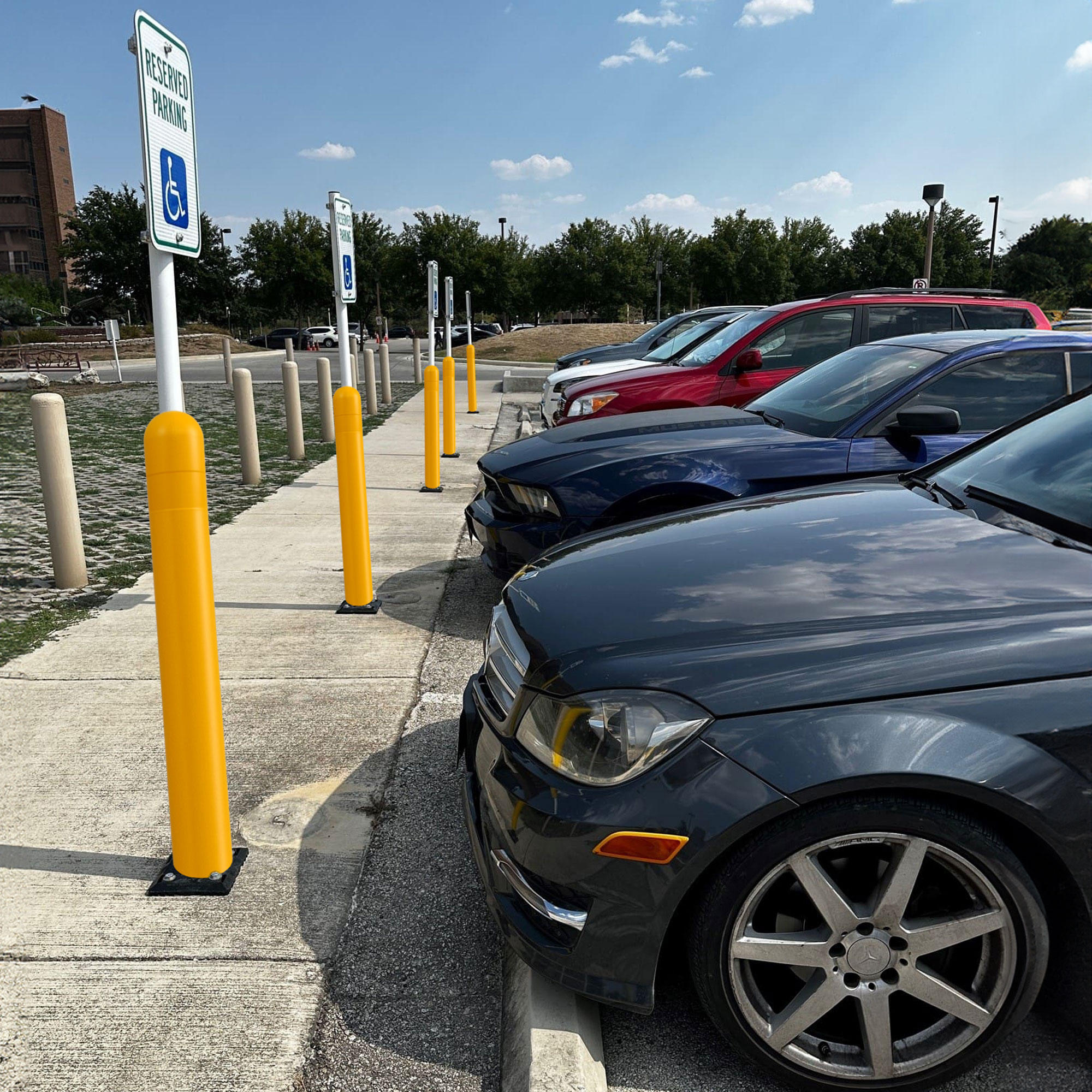 78″ Flex Sign Post – Fixed and Drivable Base