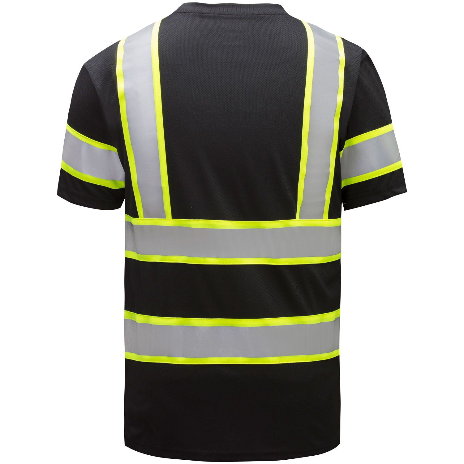 Non-ANSI Two Tone Short Sleeve Hi-Vis T-Shirt