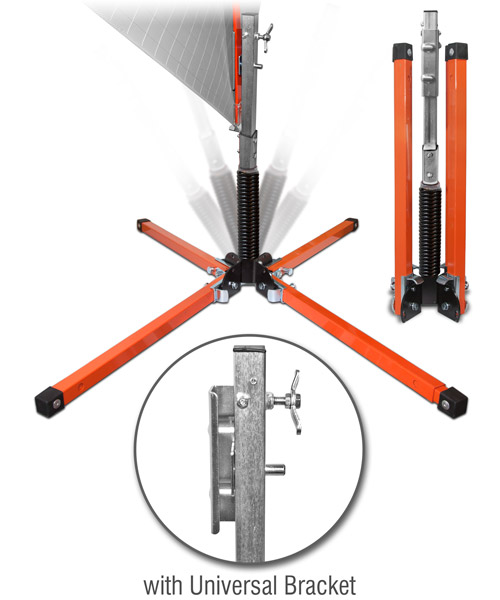 Single Spring Stand for Roll-Up Signs