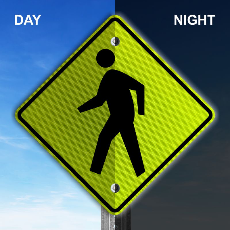 Pedestrian Crossing Sign