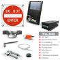 LED Solar Do Not Enter Sign