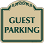 Green Border & Text – Guest Parking Sign