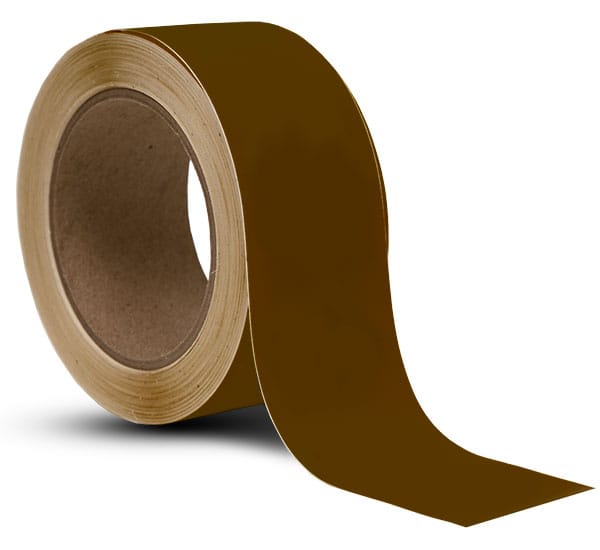 Brown Vinyl Floor Marking Tape