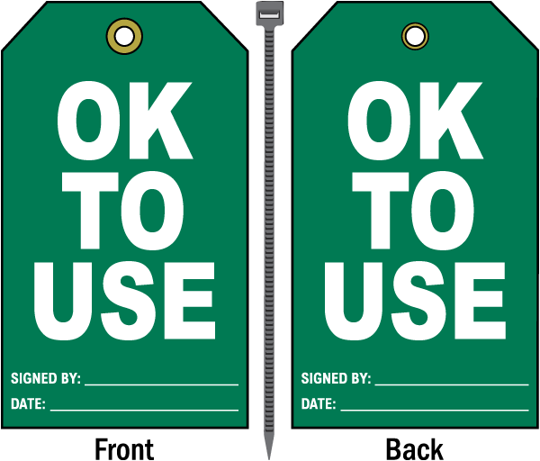 Ok To Use Tag