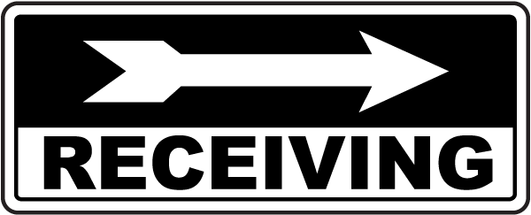Receiving (Right Arrow) Sign