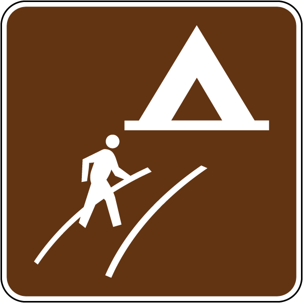 Walk-In Camp Sign