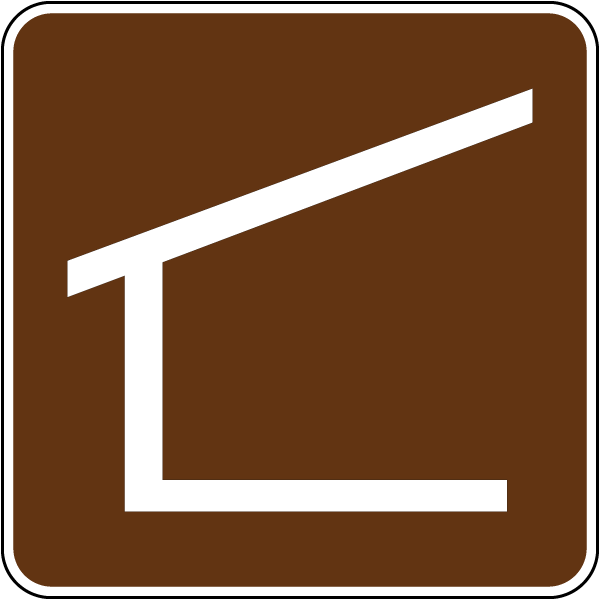 Trail Shelter Sign