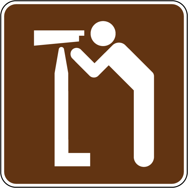 Viewing Area Sign