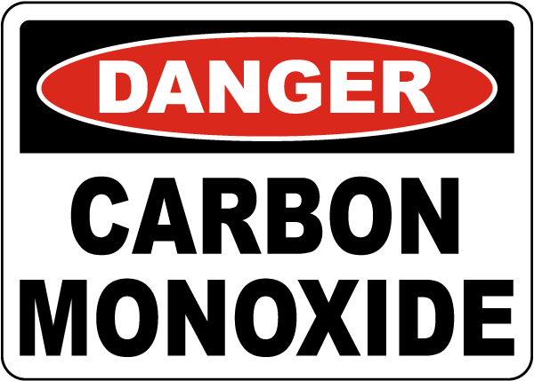 Carbon Monoxide Sign