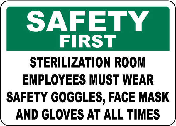 Employees Must Wear Proper PPE Sign