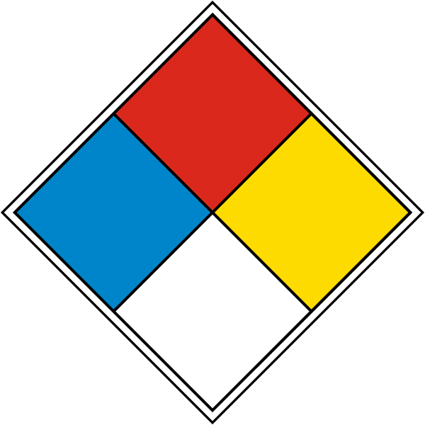 Blank NFPA Diamond