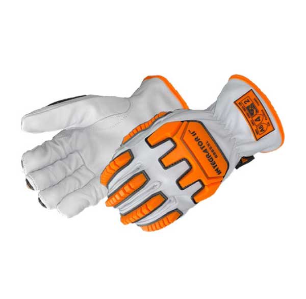 A6 Cut Level Leather Impact Gloves