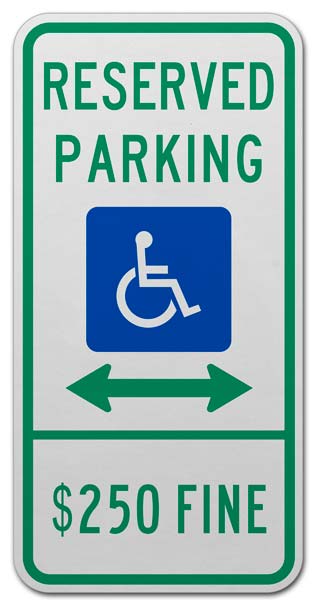 Illinois Accessible Parking Sign