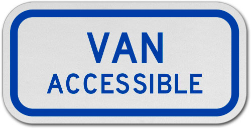 Virginia Van Accessible Sign