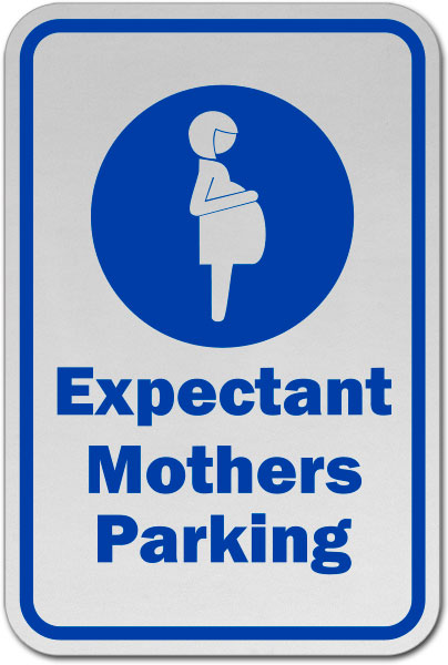 Expectant Mother Parking Sign