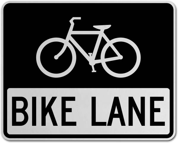 Bike Lane Sign
