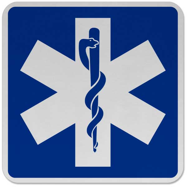 Emergency Medical Services Sign