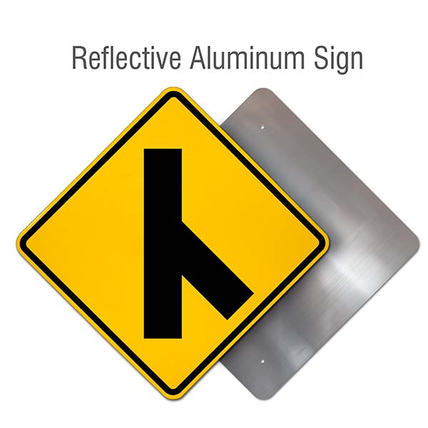 Side Road Sign