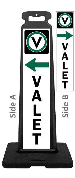 Valet Parking Vertical Panel