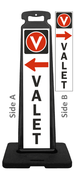 Valet Parking Vertical Panel