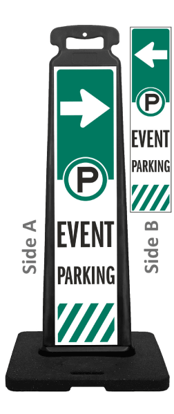 Event Parking Vertical Panel