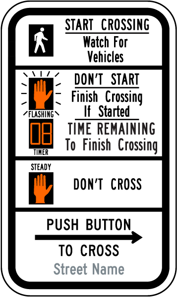 Angle Parking Only Sign