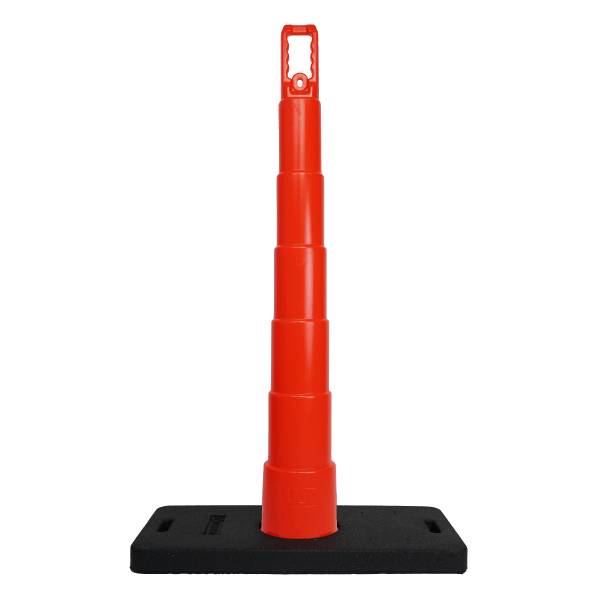42" No Bands Channelizer Cone with 30lb Base