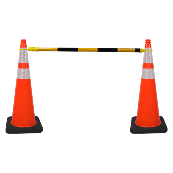 4ft - 7ft Retractable Traffic Cone Bar