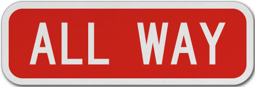 MUTCD All Way Sign