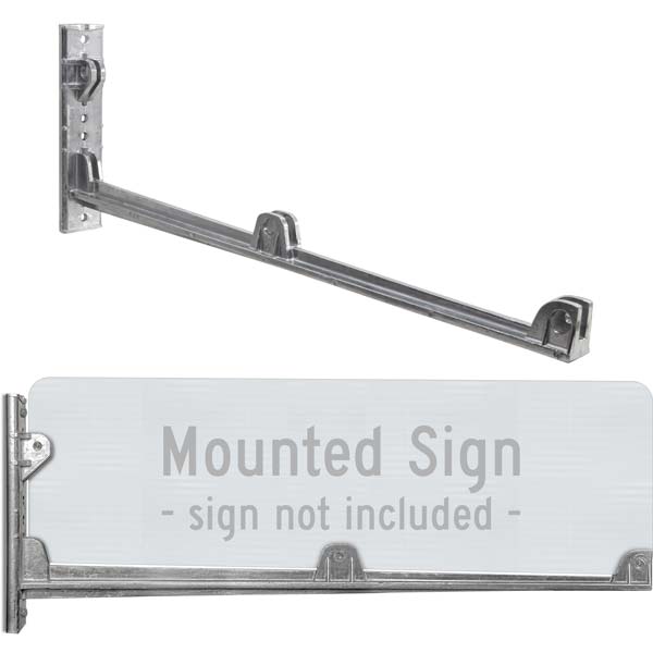 24″ Wing Bracket for Street Signs