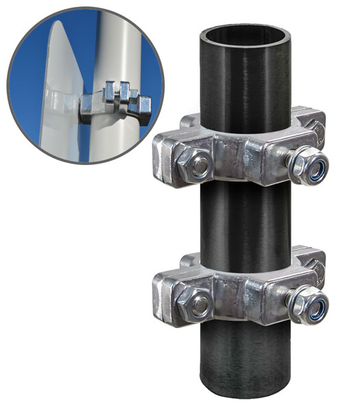 2" Round Post Bracket