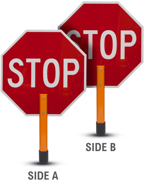 Stop / Stop Rigid Sign