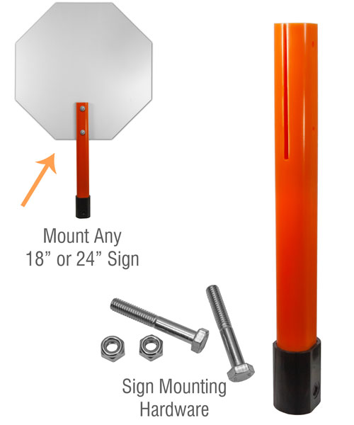 14" Long Heavy Duty Plastic Handle