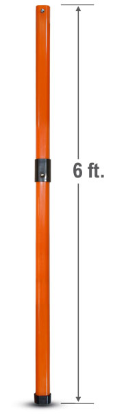 5 ft. & 6 ft. Extension Handles - Paddle Accessory