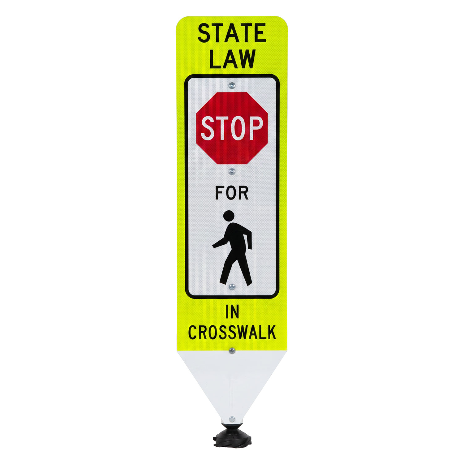 Replacement Stop For Pedestrians Panel