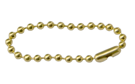 #6 Brass Beaded Chain
