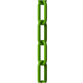 500 ft. Flourescent Green Plastic Chain