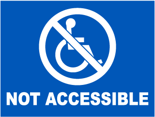 Not Accessible Label