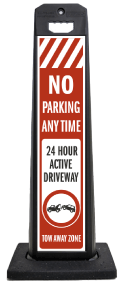 No Parking Any Time Vertical Panel