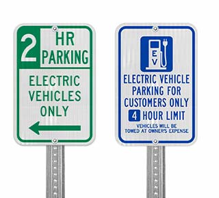 EV Time-Limited Signs