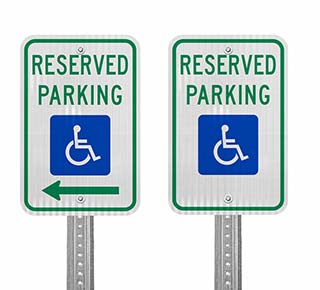 Federal Handicap Parking Signs