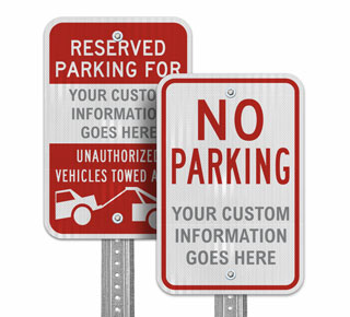 All Custom Parking Signs