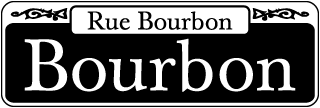 Bourbon Street Replica Sign