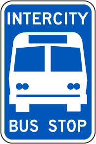 Bus Stop Information Sign