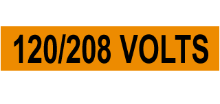 120/208 Volts Marker 