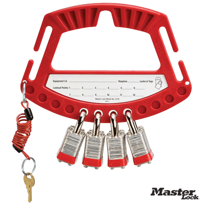 Safety Padlock Caddy