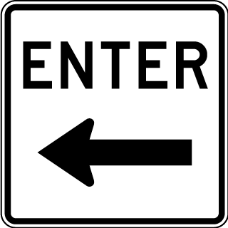Enter (Left Arrow) Sign