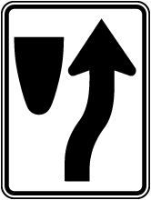 Keep Right Sign